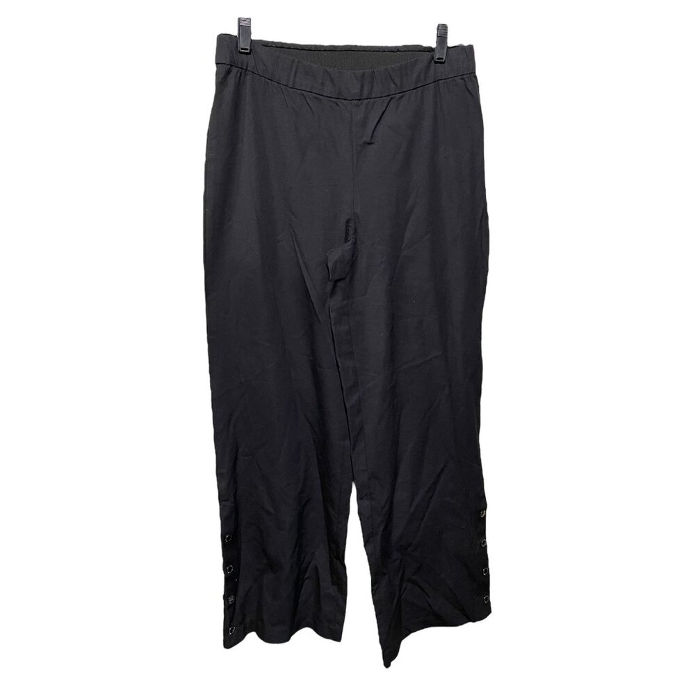 Isaac Mizrahi Live Black Elastic Waist